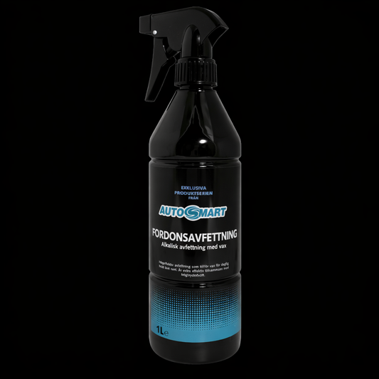 Autosmart alkalisk avfettning med vax för förtvätt av fordon