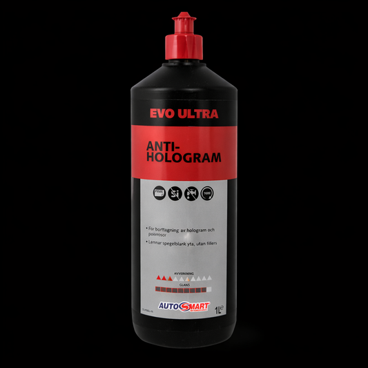 Evo Ultra slutfinish för maximal glans och perfekt lackyta