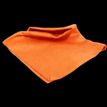 5-pack orange mikrofiberdukar för polering av fönster och glas