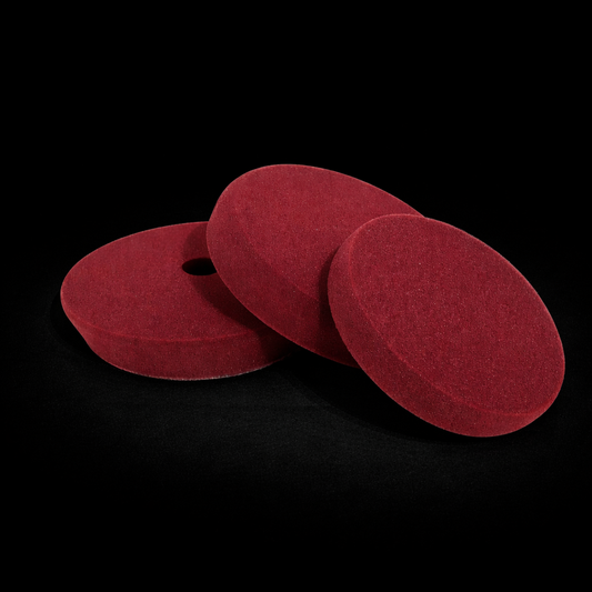 Burgundy polerrondell 160 mm för effektiv lackpolering