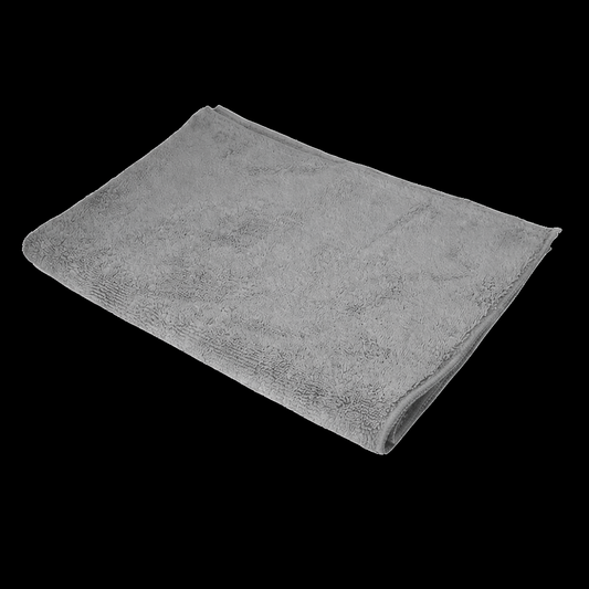 Grå mikrofiberduk 40x40 cm för interiörrengöring
